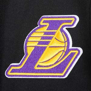 Chaqueta Varsity de la NBA para Mujer, Estilo Old English. - Product Image 6