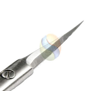 Ciseaux à cuticules en acier inoxydable ultra-affûtés, outil de beauté professionnel, vente en gros de ciseaux à cuticules professionnels - Product Image 3