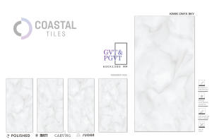 KIWIK ONYX GRIS Carreaux vitrifiés 600x1200MM / 24X48 Premium a Grade Carreaux Couleurs Homogènes 1000x1000mm - Product Image 6