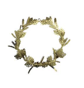 Bougeoir en aluminium décoratif de Noël de meilleure forme avec 6 bougies en laiton brut EPL pour la maison et la décoration de table - Product Image 4