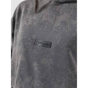 เสื้อฮู้ดสตรีทแวร์ผ้าเฟรนช์เทอร์รี่ ล้างแบบคอมแบท พร้อมงานปัก 3 มิติ แบบแอพพลิเค และเทคนิคการปักแบบผ้าขนหนู - Product Image 6