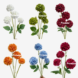 Promise Real Touch Wedding Arch Ball Rose Bunch Fleurs artificielles en vrac pour la décoration de désherbage - Product Image 2