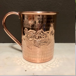 Jarra de cerveza de cobre de diseño compacto hecha de cobre puro 100% en la fábrica India al por mayor y precio barato - Product Image 4