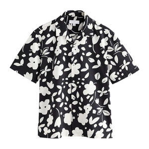 เสื้อแขนสั้นแฟชั่นพอดีตัวของผู้ชายที่มีดีไซน์พิมพ์ลายกำหนดเองป้ายโลโก้และตราสินค้าสำหรับกิจกรรม - Product Image 1