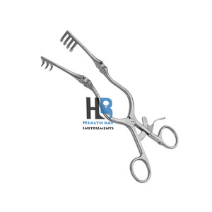 Retractor Beckman Adson Retractor quirúrgico con brazos articulados y cuchillas Instrumento ortopédico para columna vertebral y Neurocirugía - Product Image 4