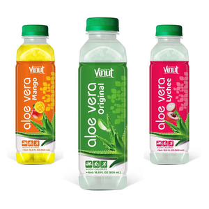OEM 500ml Marque privée Jus d'aloe vera original 16.9 FlOz Bouteille Boisson de fruits et légumes sans sucre Échantillon du Vietnam Grossiste - Product Image 6