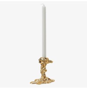 Portavelas de metal forjado a mano con artesanía artesanal y diseño estable, ideal para espacios acogedores u hoteles boutique - Product Image 2