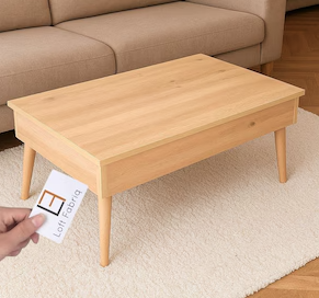 Solid <b>Wood</b> Console with Hidden Bio-Metric Safe - Product Image 3