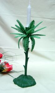 Portavelas de Metal para Decoración de Bodas y Hogar, Acabado en Níquel, Soporte para Velas Grabado a Mano - Product Image 6