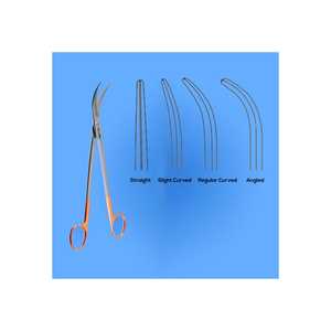 Tijeras Quirúrgicas Manuales de Carburo de Tungsteno de 9 Pulgadas (23 cm), Rectas, para Histerectomía e Instrumentos de Ginecología, Equipo de Obstetricia y Ginecología - Product Image 1