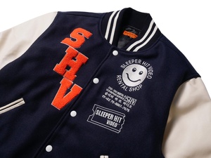 Veste universitaire pour hommes bonne couture et blouson de baseball vintage veste Letterman versity pour hommes - Product Image 4