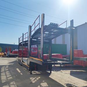 Semi-remorque à plateau de 40 tonnes à 3 essieux d'<span class=keywords><strong>occasion</strong></span> pour machines agricoles - Product Image 2