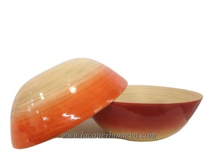 ชุดชามมะพร้าวทำมือลายเปลือกหอยเคลือบเงาสำหรับตกแต่งบ้านและสลัดสำหรับงานแต่งงานโลโก้ตามสั่งระดับพรีเมียม - Product Image 5