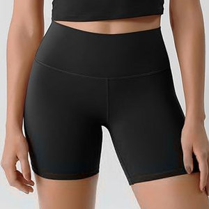 Workout Joggers <b>Shorts</b> <b>Men</b> Fitness Quick Dry Breathable Anti-Bacterial Double Layer Elastic Waist High Front <b>Compression</b> - Product Image 3