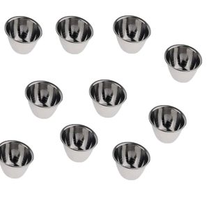 Paquete de 10 Tazones Quirúrgicos Ortopédicos Veterinarios de Acero Inoxidable, Instrumento Manual, Tamaños Personalizados - Product Image 2