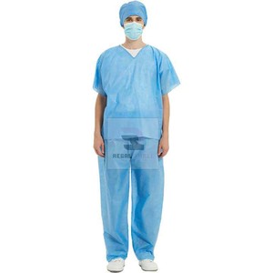 Tenue Médicale Unisexe Personnalisable de Haute Qualité en Tissu Non-Tissé pour Hôpitaux – Confort Optimal pour les Patients (Vente en Gros) - Product Image 6