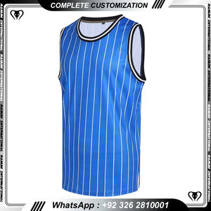 Basketball d'équipe de conception Chemises d'échauffement de basket-ball décontractées et ajustées Maillot d'uniforme de basket-ball pour jeunes - Product Image 3
