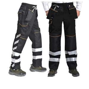 Pantalons de sécurité industrielle pantalons cargo pour hommes uniformes professionnels durables pour la construction - Product Image 2