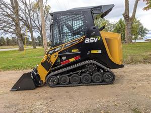 จัดส่งฟรี ASV RT-75 รถตักล้อยางแบบ Skid Steer ได้รับการรับรอง EPA CE พร้อมกระบอกไฮดรอลิก Eaton มอเตอร์ปั๊มเกียร์บ็อกซ์เกียร์ PLC - Product Image 3