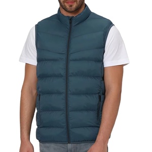 New Arrival Custom Made OEM Men's Sleeveless <b>Puffer</b> <b>Jacket</b> Streetwear Winter <b>Jacket</b> for Fashion Wear Windproof <b>Puffer</b> <b>Jacket</b> - Product Image 1