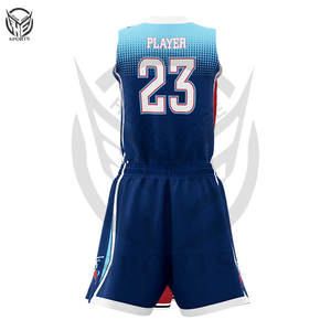 Ensemble de tenue de basket-ball réversible personnalisé en polyester 100% avec sublimation, maillot et short de basket-ball, ensemble uniforme 2026. - Product Image 2
