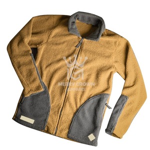 Veste polaire d'hiver à col montant et poche zippée pour l'extérieur Veste polaire respirante pour hommes grande taille - Product Image 4