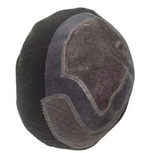 Raw Hair Mono Front Lace 100% Human Hair Wig Toupee Patches Prosthetic Taz Hair BD High Quality - Product Image 6