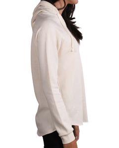 Premium Womens California Wave Wash Sudadera con capucha Suave Ligero Ajuste relajado con cordones ajustables Kangroo Pocket OEM ODM - Product Image 3