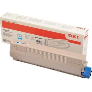 ตลับหมึกโทนเนอร์สีฟ้าของแท้ OKI รุ่น 46443103-ประมาณ 10,000 หน้า - Product Image 1
