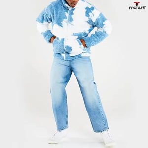 Prix de gros Nouveau design Veste de printemps en polaire Sherpa pour hommes enduite de camouflage formelle pour la randonnée et les activités de plein air - Product Image 5