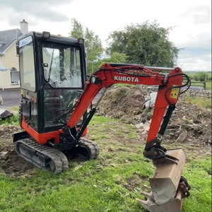 2Ton รถขุดขนาดเล็กสำหรับฟาร์ม EPA เครื่องขุดตีนตะขาบเครื่องยนต์ Kubota ใหม่จัดส่งฟรีน้ำหนักปฏิบัติการ1Ton 20ตัน - Product Image 1