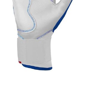 Gants de sport INODEX, demi-doigts, en cuir PU, blanc, bleu, rouge, unisexe, fermeture auto-agrippante pour le sport - Product Image 4