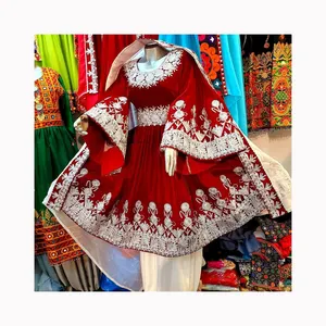Best Sale Women Afghani style dresses Fashion Casual Simple/embroidery design Afghani women dresses