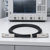 Câble Twinax Passif 800G OSFP à Connecteur Finned Top Direct Attach en Cuivre pour Réseau de Centre de Données InfiniBand NDR