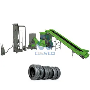 Made In China Waste Tyre Tire Car Crusher Shredder Machine Machinery for Recycle