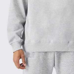 เสื้อแขนยาวคอกลมสำหรับผู้ชายเสื้อวอร์มกันหนาวแห้งเร็วเสื้อฮู้ดแฟชั่นผู้ชาย - Product Image 3