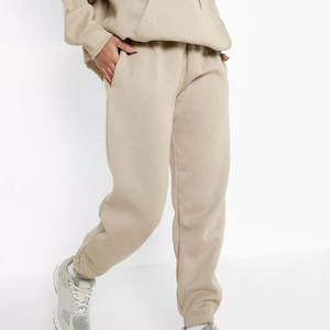 Chándal suave recién llegados al por mayor en blanco mujeres Jogger Conjunto personalizado chándales de las mujeres - Product Image 6