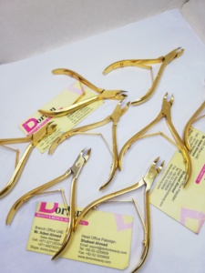 Tùy Chỉnh Riêng Nhãn Chất Lượng Cao Tùy Chỉnh Mạ Vàng Lớp Biểu Bì Nail Nipper Móng Tay Chuyên Nghiệp Công Cụ Làm Móng Tay Móng Tay Tông Đơ Cắt - Product Image 6