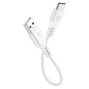 <b>Usb</b> Type <b>C</b> To <b>Usb</b> Type A Cable 0.15m White Data Charging Connector - Product Image 1