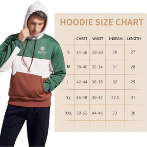 Nueva llegada Sudaderas con capucha para hombre Color personalizado 100% Algodón Poliéster Patrón sólido Cuello con capucha Último estilo Precio al por mayor - Product Image 4