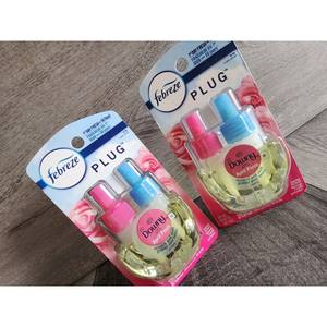 Ambientadores asequibles Febreze Plug In, aroma fresco Downy April, eliminador de olores para olores fuertes, 1 calentador + 2 recambios de aceite - Product Image 4