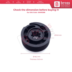 Roue de poulie de remplacement pour lève-vitre BWR5388, toutes portes pour WK MK3 - Product Image 5