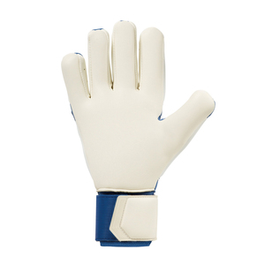 Gants de gardien de but de football bleus en PU, antidérapants, protection des doigts, respirants, sangle de poignet réglable, doigts entièrement couverts, équipement sportif unisexe - Product Image 5