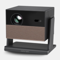 Projecteur LED sans fil VIVIBRIGHT G3000, projecteur LCD Cube pour présentations de bureau, projecteur intelligent pour cinéma familial