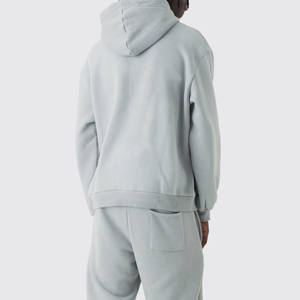 เสื้อฮู้ดสำหรับผู้ชายผ้าบาติกผ้าฝ้ายหนา420 GSM ผ้า100% เทอร์รี่สไตล์วินเทจ - Product Image 5