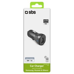 Cargador de Coche USB Tipo-A de 5W TECRUSB1ASTD, Cargador para Encendedor de Cigarrillos en Color Negro - Product Image 2