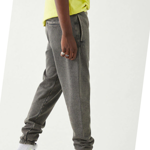 Pantalones de chándal lavados con ácido de peso pesado Vintage 100% algodón superventas personalizados pantalones de chándal de felpa francesa lisos de invierno - Product Image 3