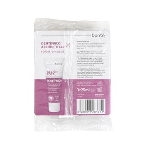 ยาสีฟันบอนท์ โททอล แอคชั่น แพ็คเดินทาง 3x25 มล. - Product Image 4