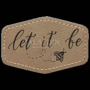 Parches de Cuero Impresos de Diseño Personalizado Ligeros, Precio Económico, MOQ Bajo - Product Image 3