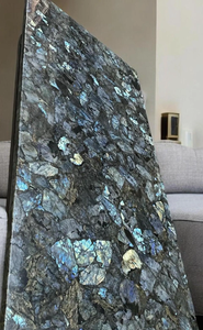 Sacl Labo Pierre précieuse labradorite faite à la main, décoration de luxe pour la maison, décoration de table, thème Halloween - Product Image 5